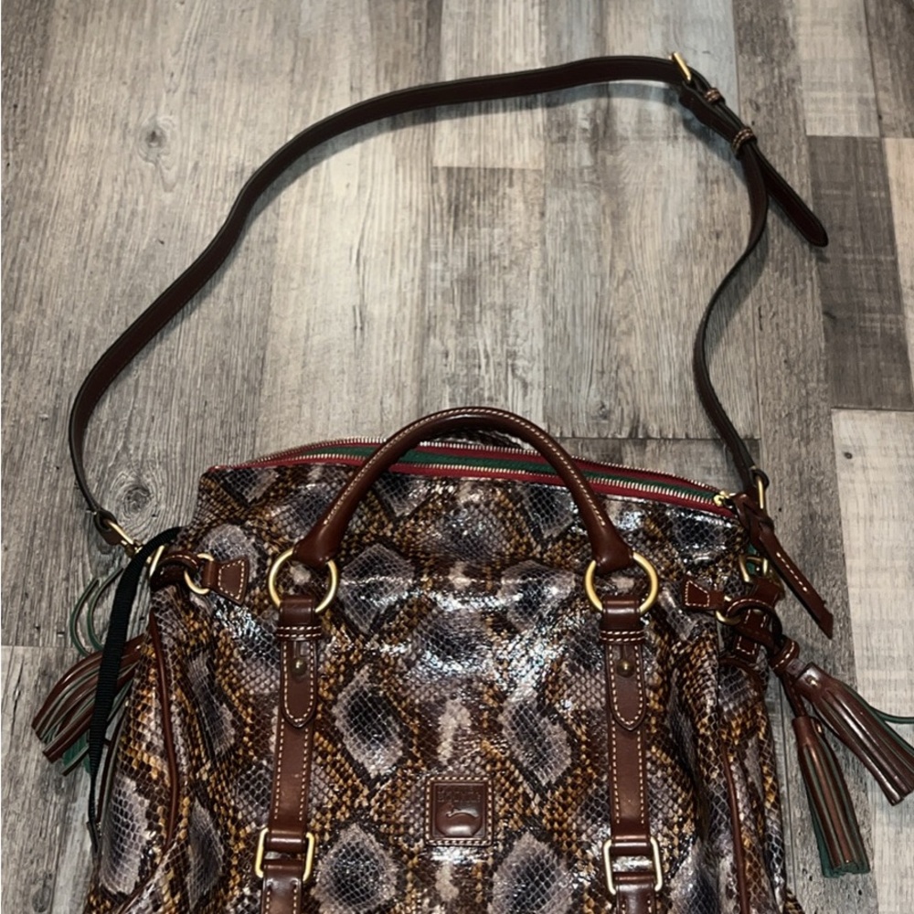 Dooney & Bourke Python Florentine Satchel, EXCELLENT CONDITION‼️